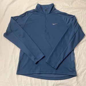 Nike Blue Dri-Fit Quarter Zip